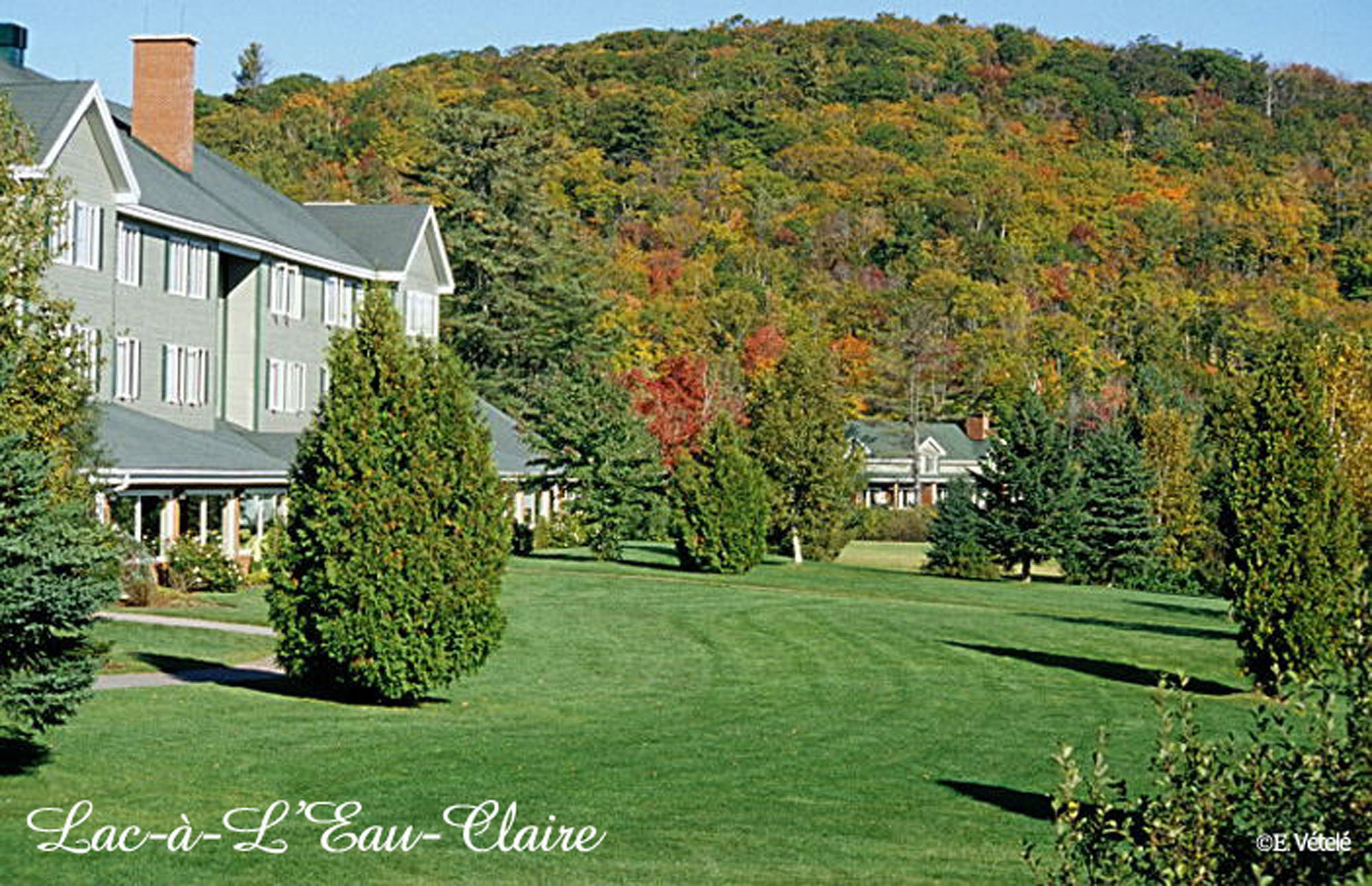 Auberge Du Lac-A-L'Eau-Claire Saint-Alexis-des-Monts Exterior foto